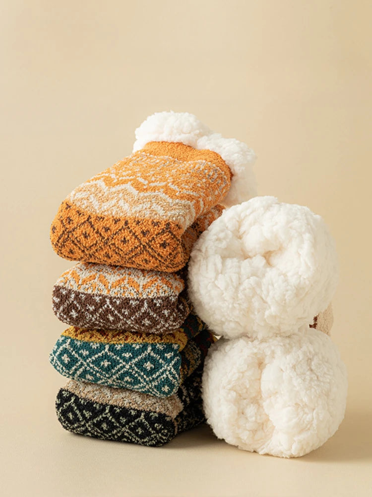 Thickened Non-Slip Wool Socks